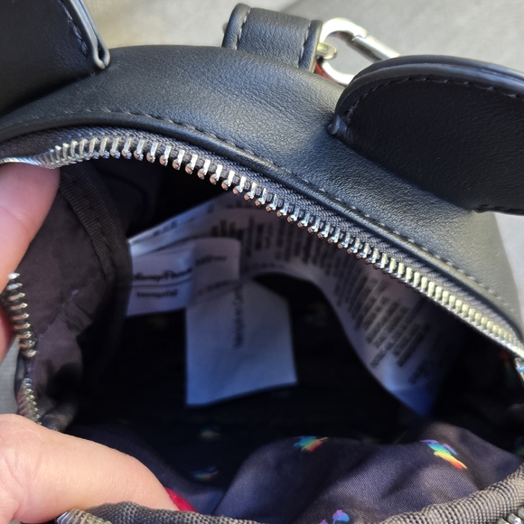 Disney Parks Loungefly Mickey Wristlet Mini Backpack Like New - Picture 6 of 7